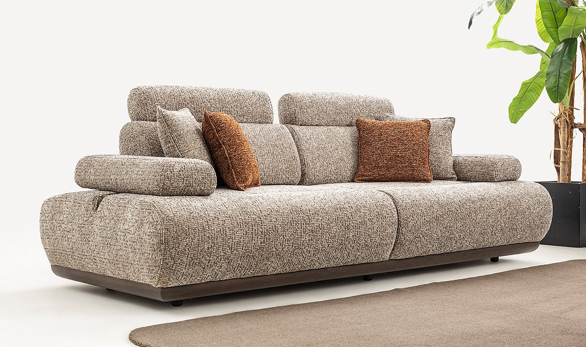 Medusa Home Mobilya - Fly Üçlü Koltuk