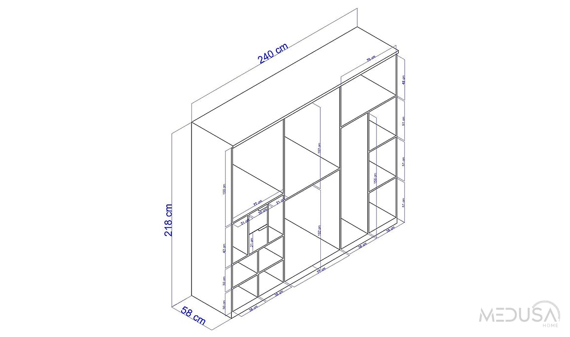 Medusa Home Mobilya - Focus Gardırop