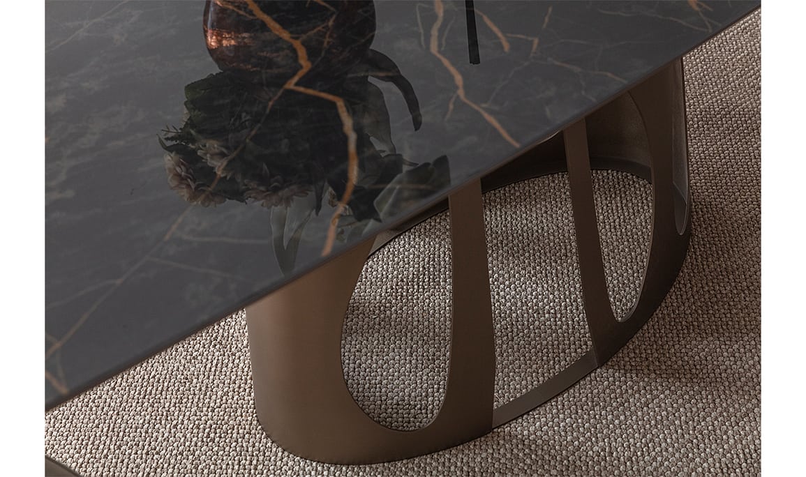 Medusa Home Mobilya - Forte Siyah Yemek Odası