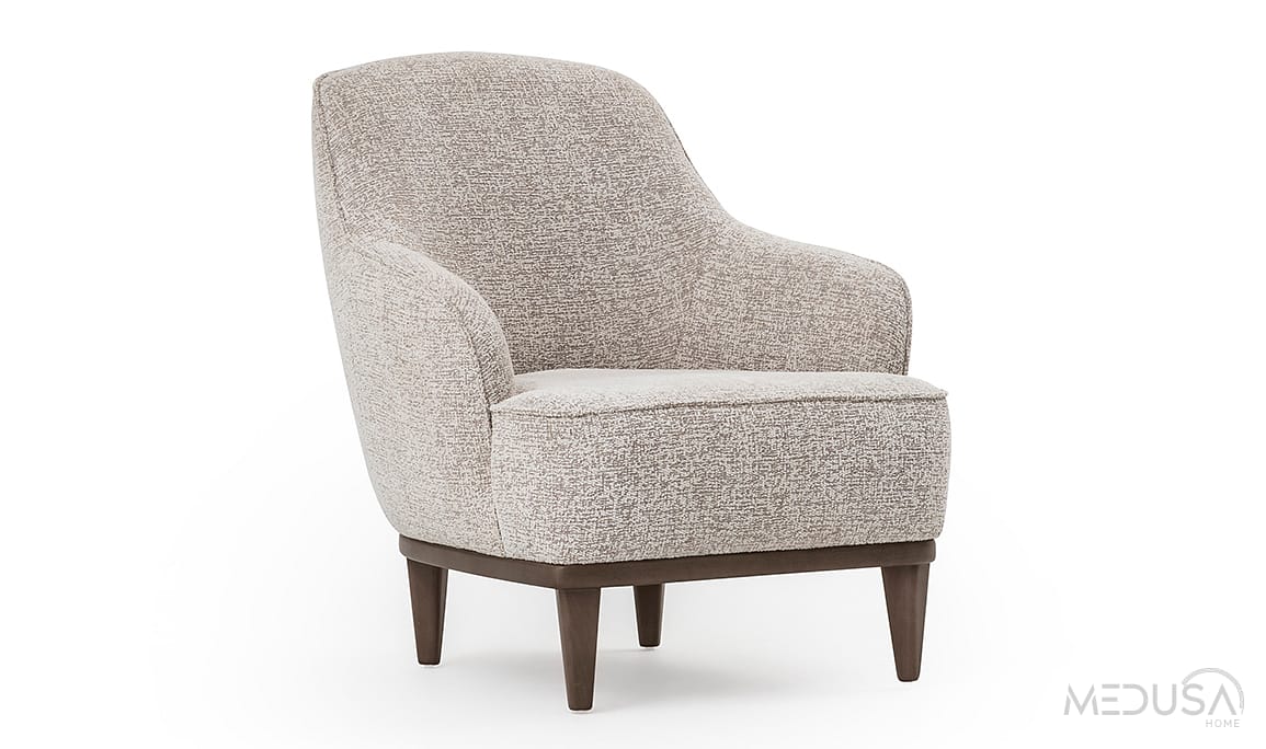 Medusa Home Mobilya - Fresco İtalyan Cevizi Berjer