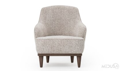Medusa Home Mobilya - Fresco İtalyan Cevizi Berjer