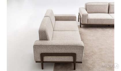 Medusa Home Mobilya - Fresco İtalyan Cevizi Koltuk Takımı