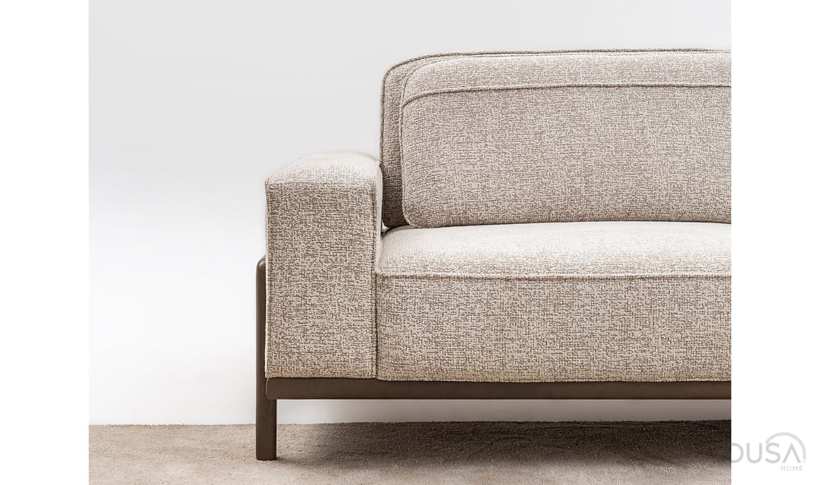 Medusa Home Mobilya - Fresco İtalyan Cevizi Üçlü Koltuk