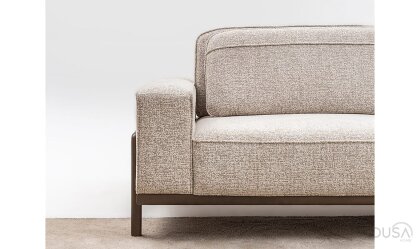 Medusa Home Mobilya - Fresco İtalyan Cevizi Üçlü Koltuk