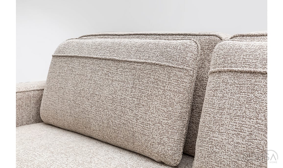 Medusa Home Mobilya - Fresco İtalyan Cevizi Üçlü Koltuk