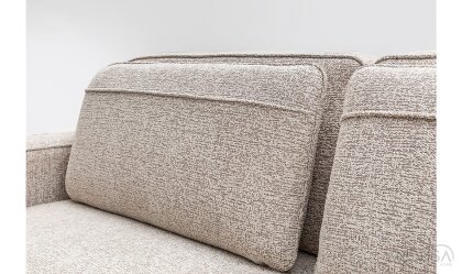 Medusa Home Mobilya - Fresco İtalyan Cevizi Üçlü Koltuk