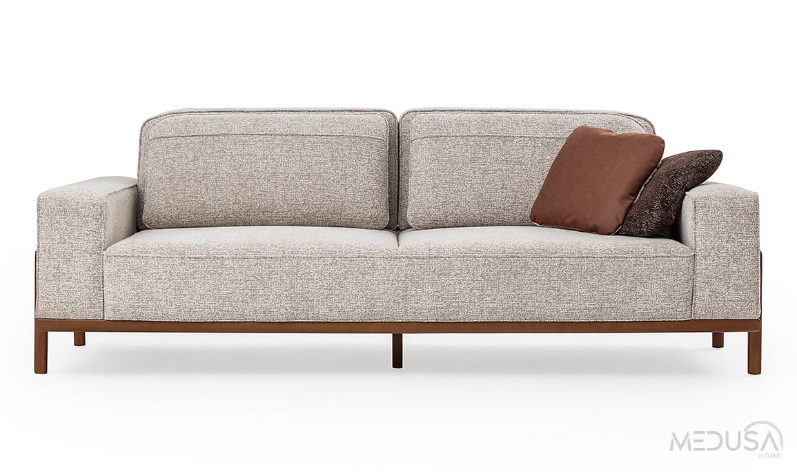 Medusa Home Mobilya - Fresco Türk Cevizi Koltuk Takımı