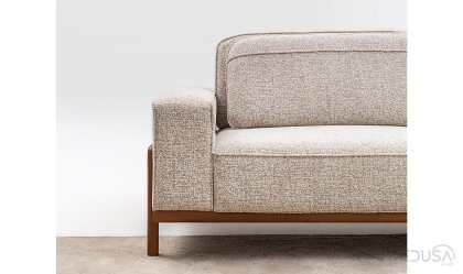 Medusa Home Mobilya - Fresco Türk Cevizi Üçlü Koltuk