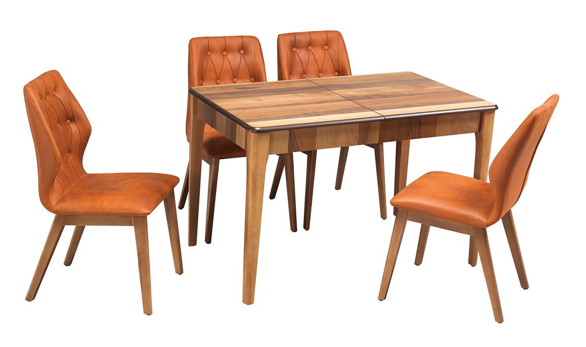 Medusa Home Mobilya - Freze Ceviz Mutfak Masası