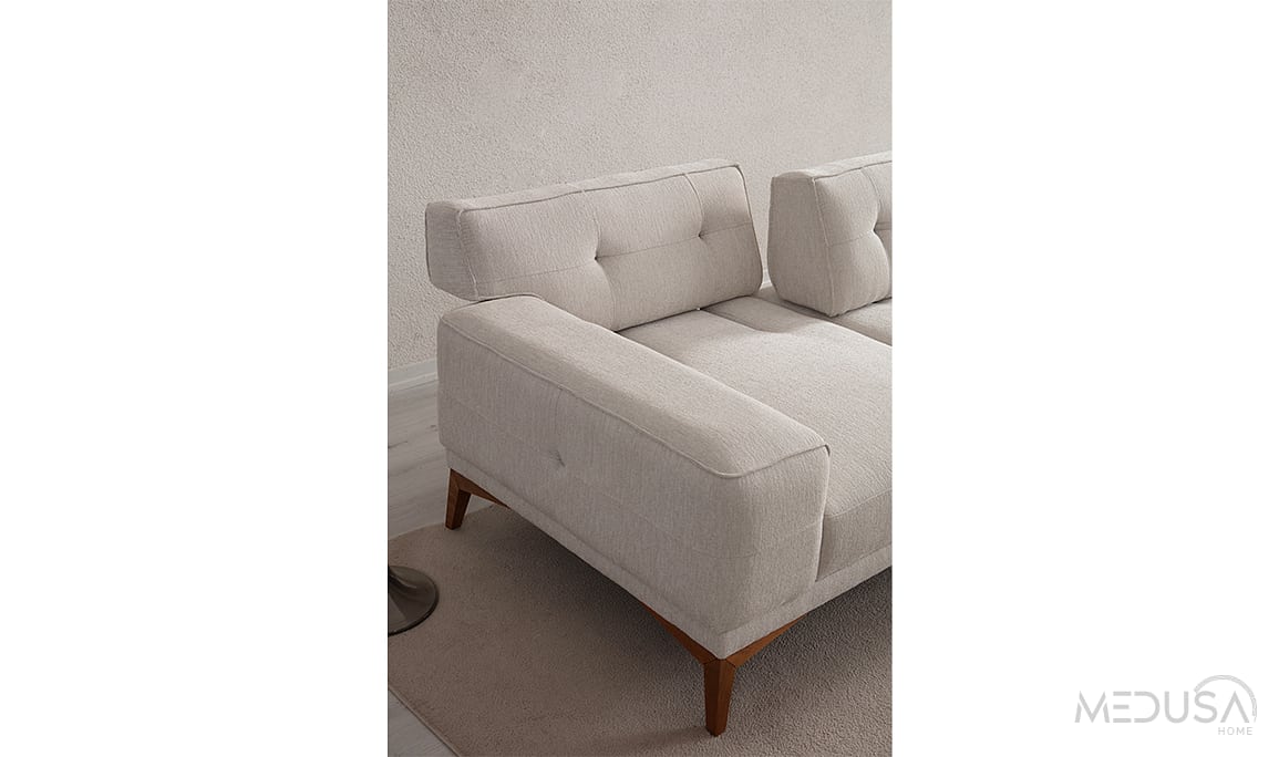 Medusa Home Mobilya - Fuego Natural Koltuk Takımı