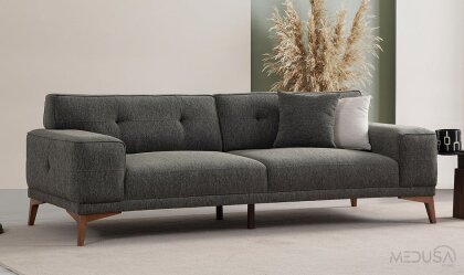 Medusa Home - Fuego Natural Üçlü Koltuk Medusa Home - Fuego Natural Üçlü Koltuk