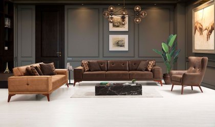 Medusa Home - Fuego Nubuk Koltuk Takımı Medusa Home - Fuego Nubuk Koltuk Takımı