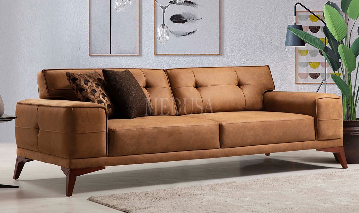 Medusa Home Mobilya - Fuego Nubuk Koltuk Takımı