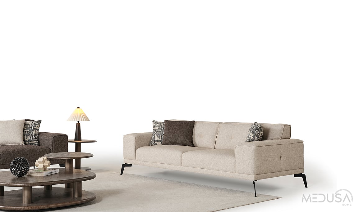 Medusa Home Mobilya - Fuego Üçlü Koltuk