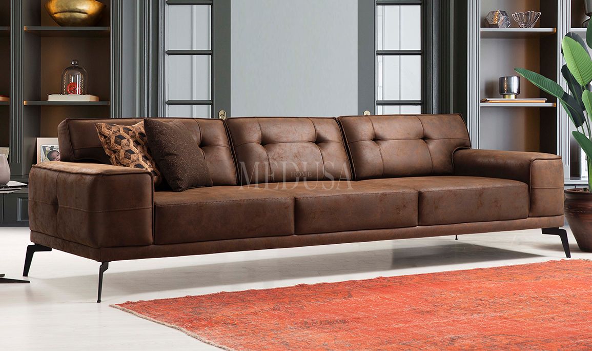 Medusa Home Mobilya - Fuji Nubuk Koltuk Takımı