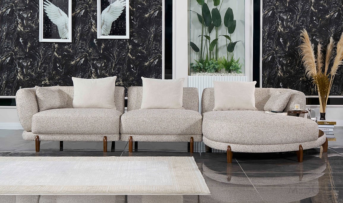 Medusa Home Mobilya - Fury Mini Relax Köşe Takımı