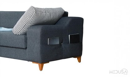 Medusa Home Mobilya - Fus Yataklı ve Sandıklı Köşe Takımı