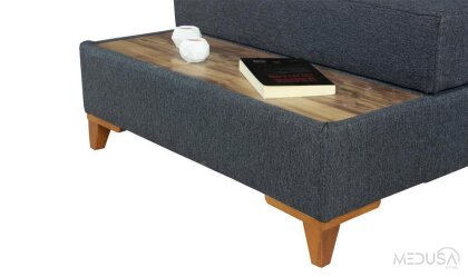 Medusa Home Mobilya - Fus Yataklı ve Sandıklı Köşe Takımı
