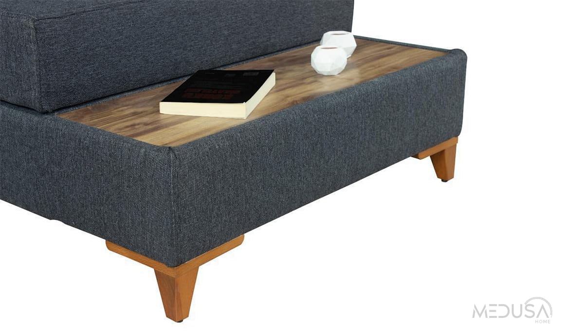 Medusa Home Mobilya - Fus Yataklı ve Sandıklı Köşe Takımı