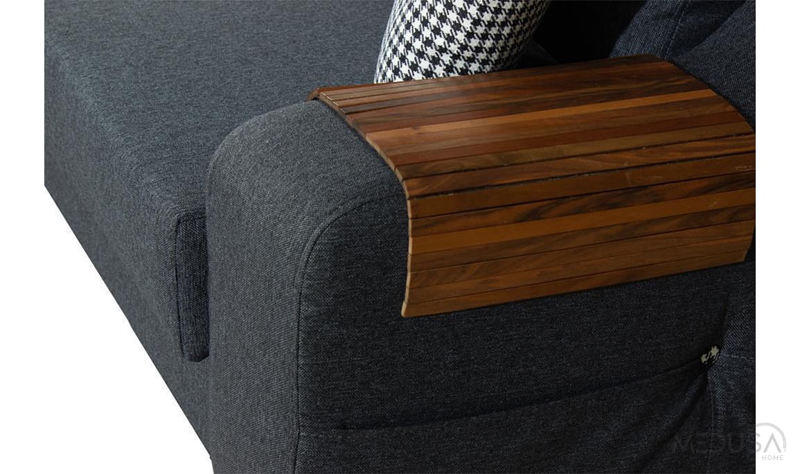 Medusa Home Mobilya - Fus Yataklı ve Sandıklı Köşe Takımı