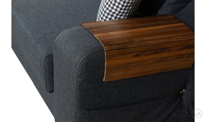 Medusa Home Mobilya - Fus Yataklı ve Sandıklı Köşe Takımı