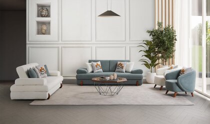 Medusa Home - Gala Yataklı ve Sandıklı Koltuk Takımı