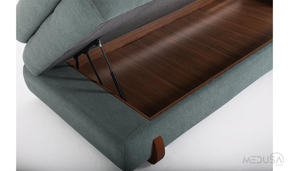 Medusa Home Mobilya - Gala Yataklı ve Sandıklı Koltuk Takımı