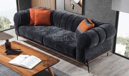 Medusa Home Mobilya - Gediz Üçlü Koltuk