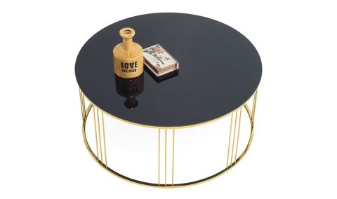 Medusa Home Mobilya - Gezegen Gold Orta Sehpa