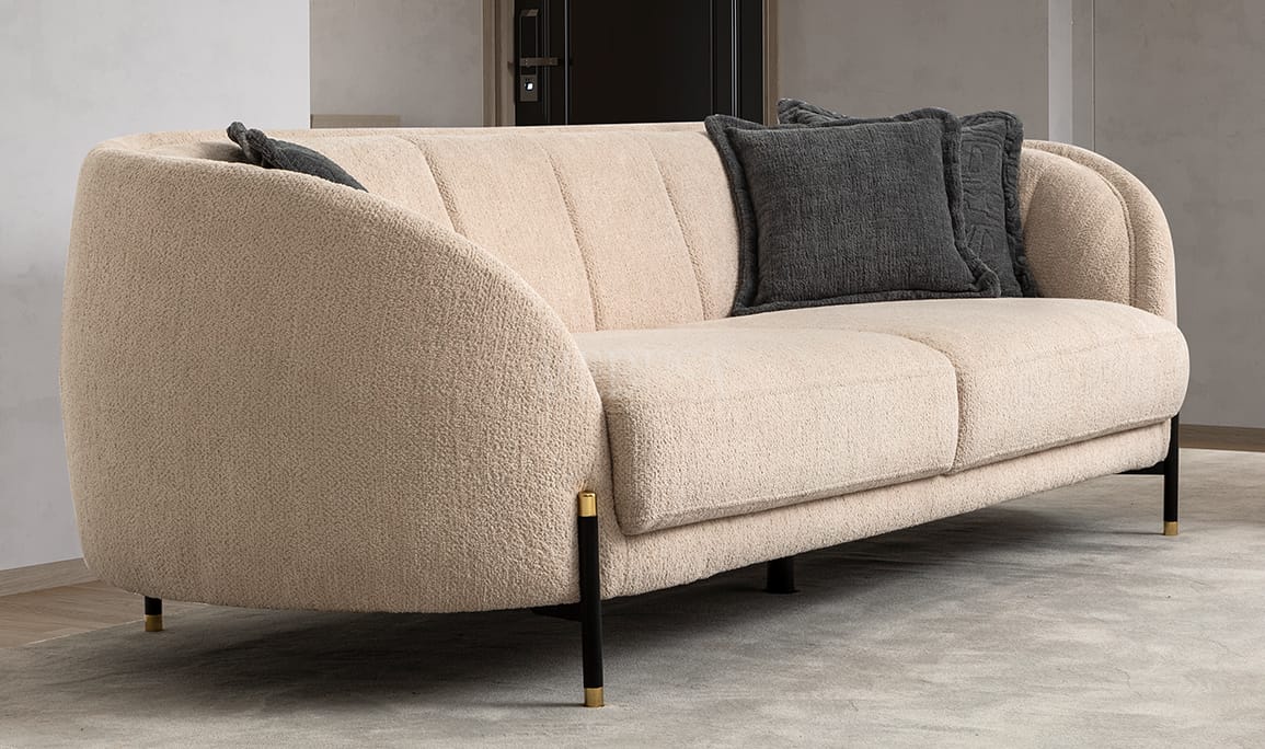 Medusa Home Mobilya - Gio Üçlü Koltuk