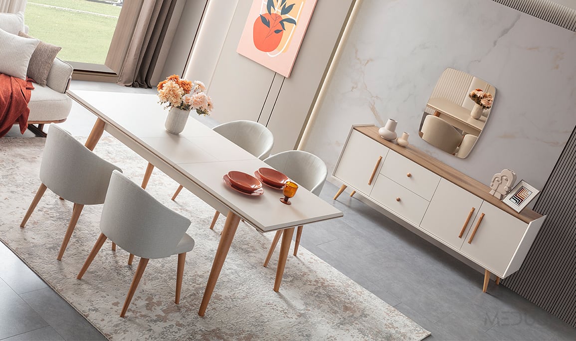 Medusa Home Mobilya - Giza Yemek Odası