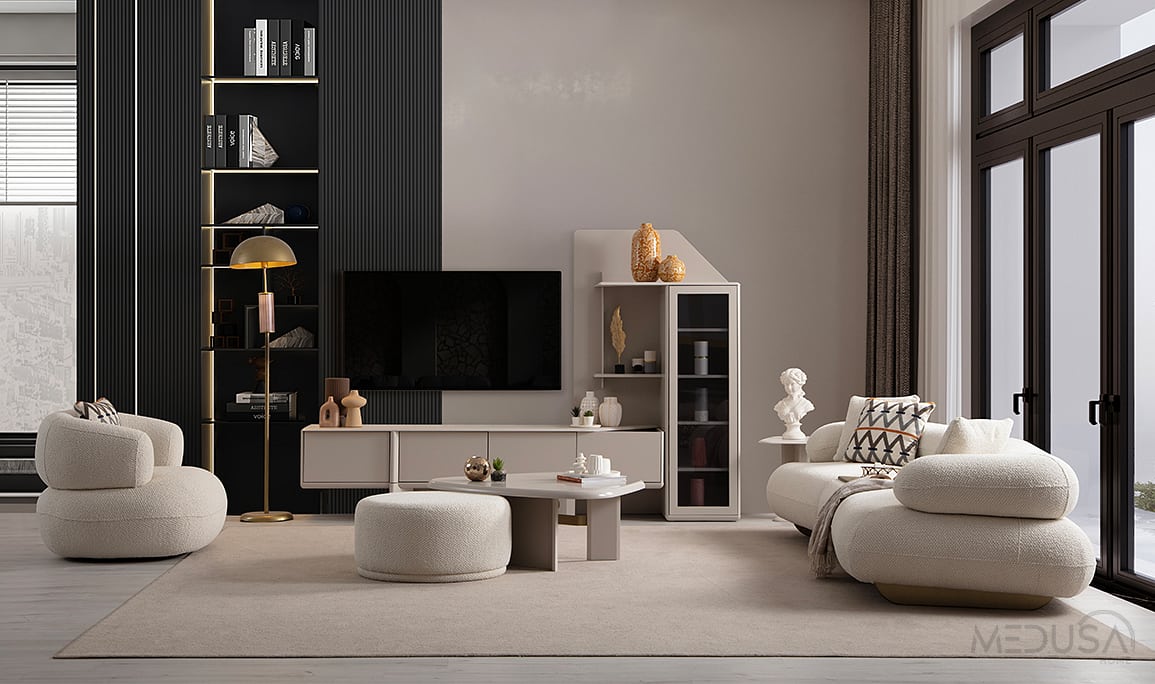 Medusa Home Mobilya - Glamour Koltuk Takımı