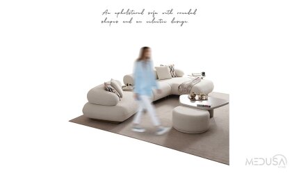 Medusa Home Mobilya - Glamour Köşe Takımı