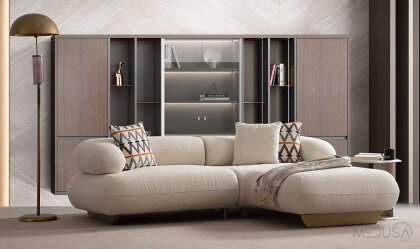 Medusa Home Mobilya - Glamour Relax Köşe Takımı