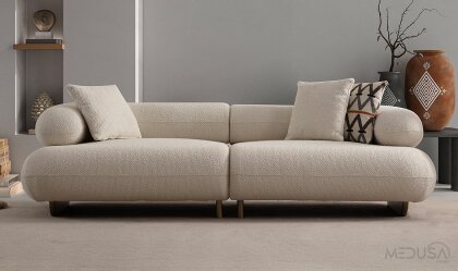 Medusa Home - Glamour Üçlü Koltuk Medusa Home - Glamour Üçlü Koltuk