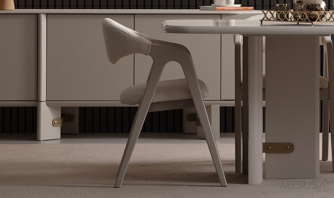 Medusa Home Mobilya - Glamour Yemek Masası