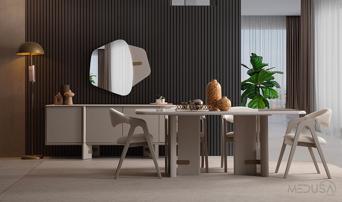 Medusa Home Mobilya - Glamour Yemek Odası