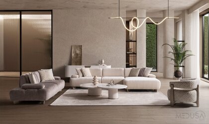 Medusa Home Mobilya - Glaze Relax Koltuk Takımı