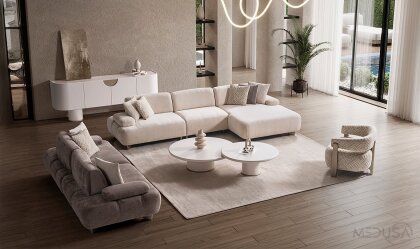 Medusa Home Mobilya - Glaze Relax Koltuk Takımı