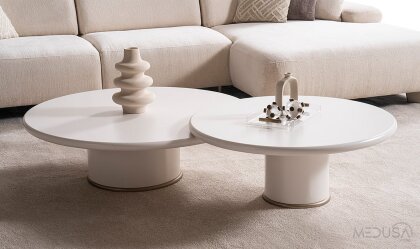 Medusa Home - Glaze Sehpa Seti Medusa Home - Glaze Sehpa Seti