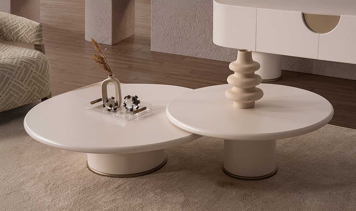 Medusa Home Mobilya - Glaze Sehpa Seti