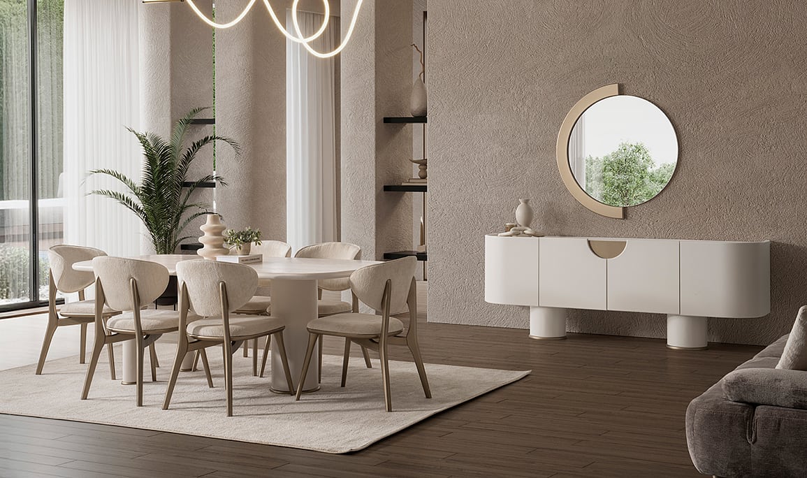 Medusa Home Mobilya - Glaze Yemek Odası