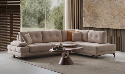 Medusa Home - Gleam Mini Yataklı ve Sandıklı Köşe Takımı