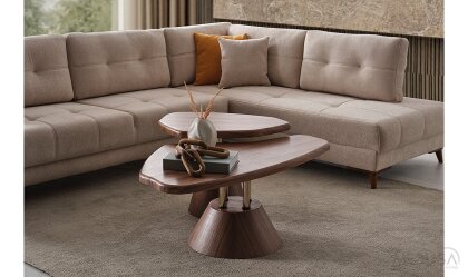 Medusa Home Mobilya - Gleam Mini Yataklı ve Sandıklı Köşe Takımı