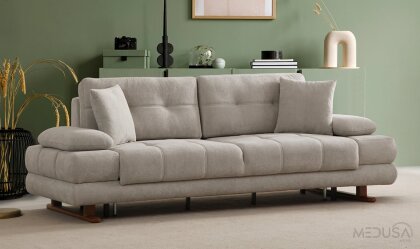 Medusa Home Mobilya - Gleam Yataklı ve Sandıklı Koltuk Takımı