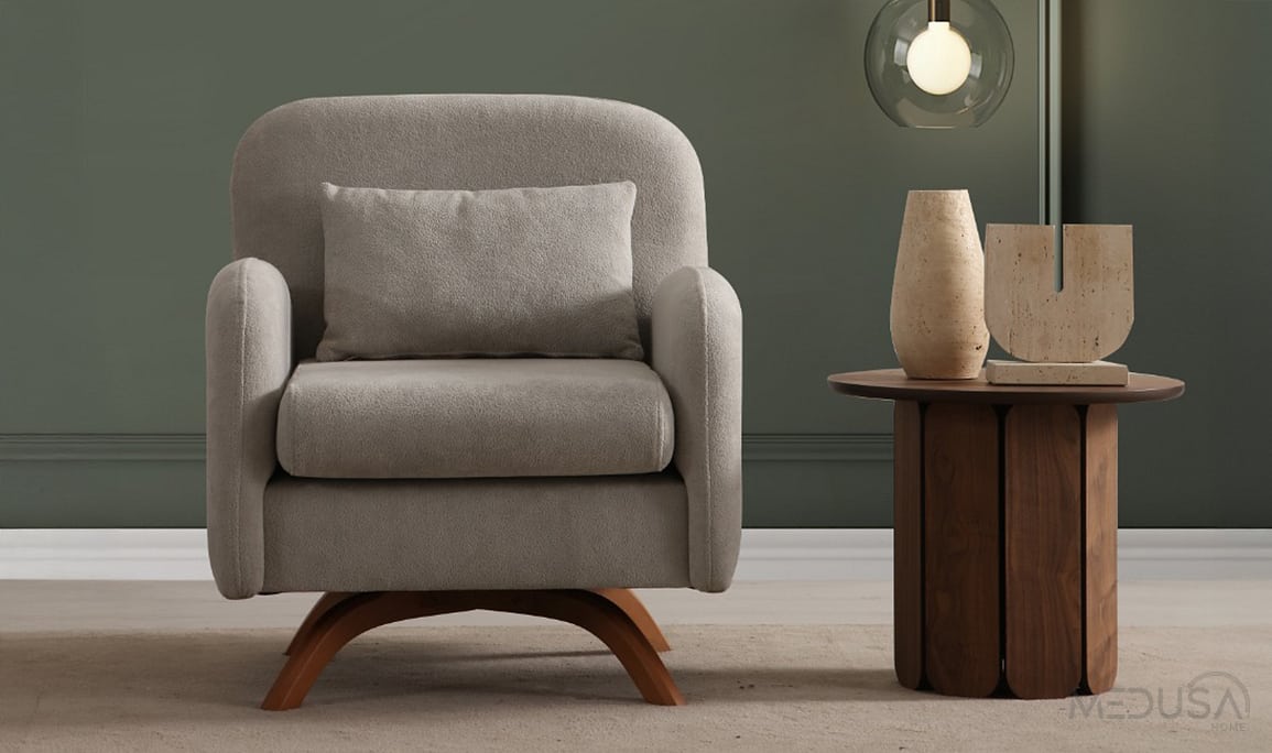 Medusa Home Mobilya - Gleam Yataklı ve Sandıklı Koltuk Takımı