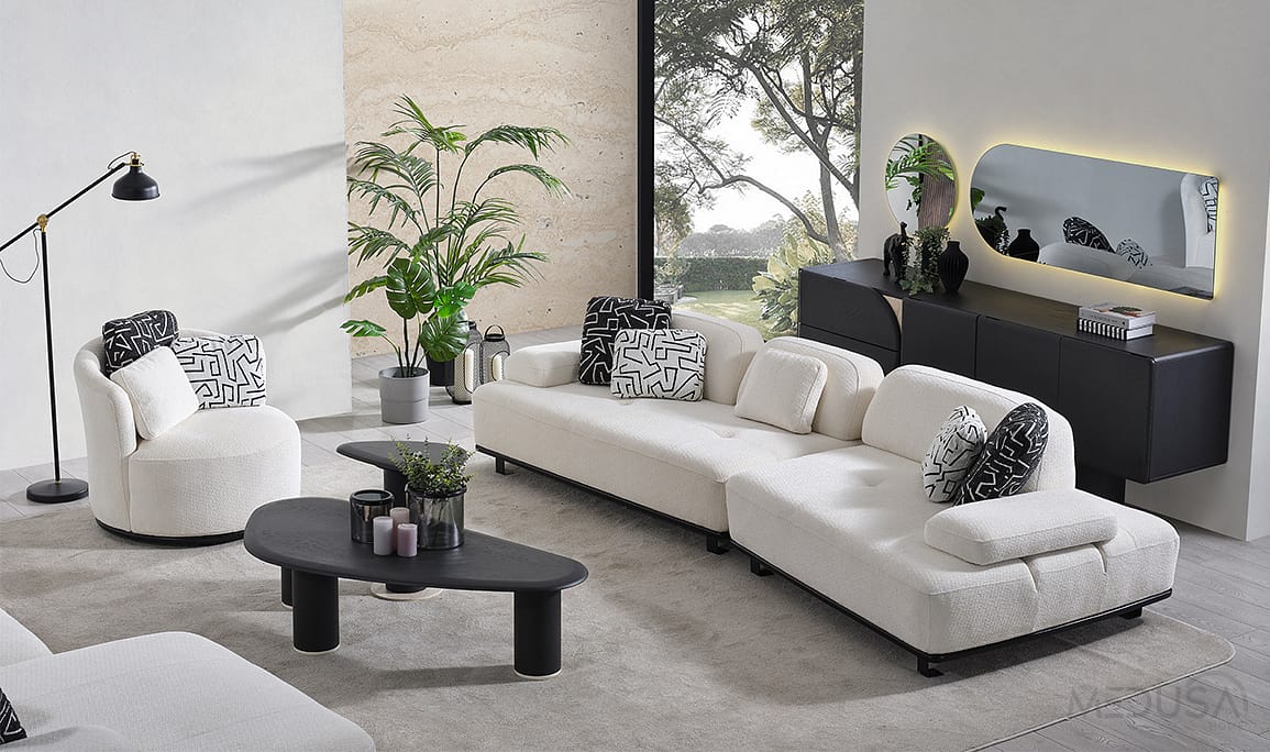 Medusa Home Mobilya - Glimmer Koltuk Takımı