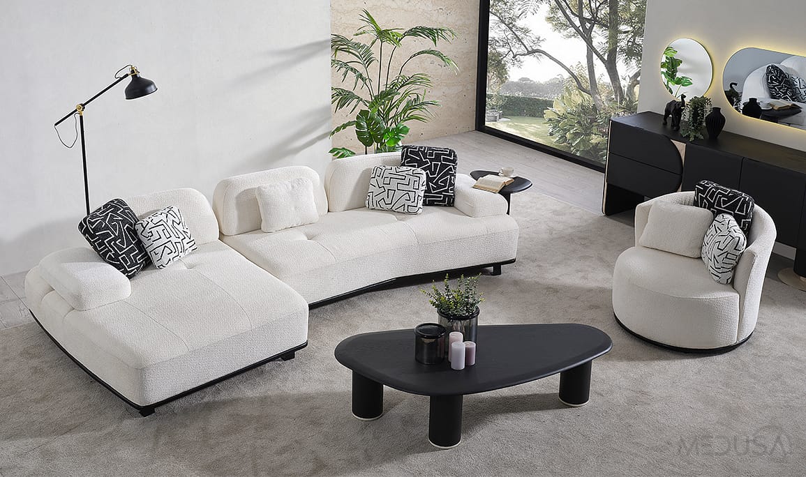 Medusa Home Mobilya - Glimmer Koltuk Takımı