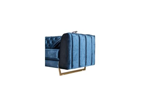 Medusa Home Mobilya - Gloria Dörtlü Koltuk Kapitoneli