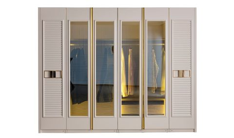 Medusa Home Mobilya - Gloria Gardırop 6 Kapılı - Menteşeli Gardırop Medusa Home Mobilya - Gloria Gardırop 6 Kapılı - Menteşeli Gardırop